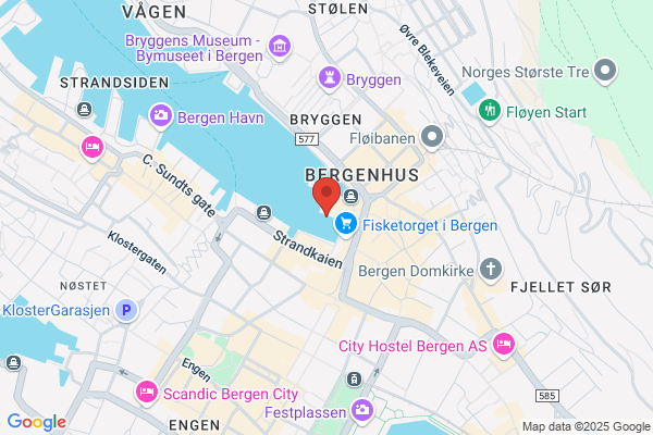 Rødne Fjord Cruise avd Bergen