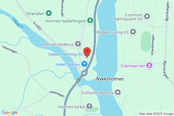 Hedmark Dekkomsetning (blå Ring Nydal)