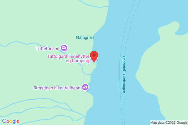 Tufto Gard, Feriehytter og Camping.  Nærøyfjorden - Aurlandsfjorden