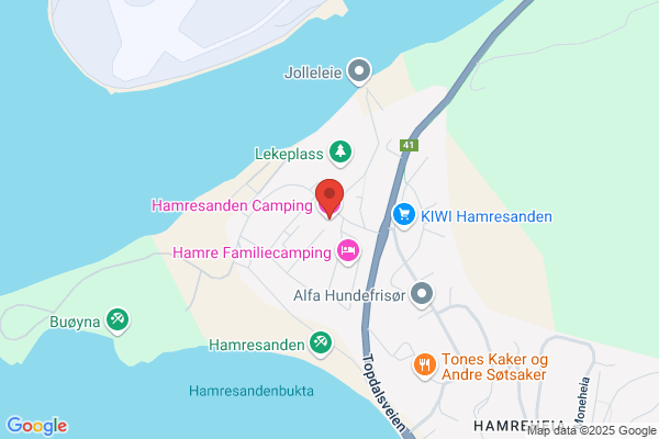 Hamresanden Motell Bade Og Camping
