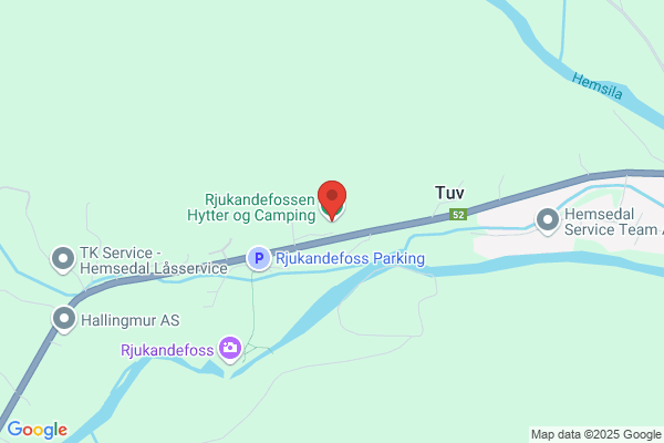 Rjukandefoss Camp-hytter