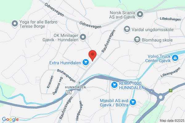 Essostasjonen Hunndalen Brødr. Steen As