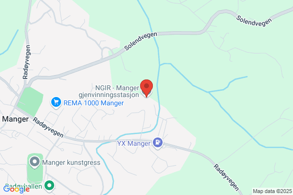 NGIR Manger gjenvinningsstasjon