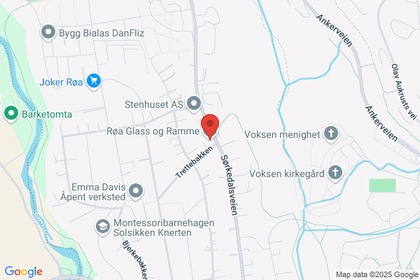 Røa Glass Og Ramme