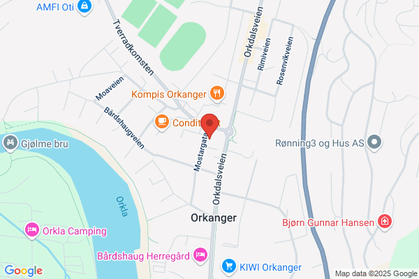 Kontorplan Orkanger A/s