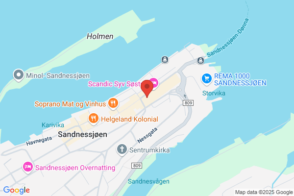 Turistinformasjon Sandnessjøen