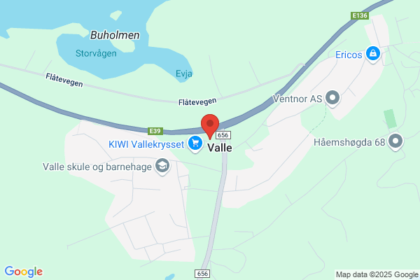 Vallekrysset Bensin Og Service As