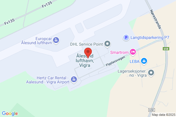Budget Bilutleie Ålesund lufthavn Vigra